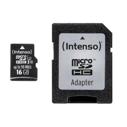 Card memorie Intenso microSDHC Professional 16GB, UHS-I/Class 10 (3433470)