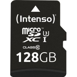 Card memorie Intenso UHS-I Professional 128 GB microSDXC, memory card (black, Class 10)