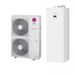 Pompa de caldura aer-apa cu boiler incorporat LG Therma V IWT 16 kW, trifazica