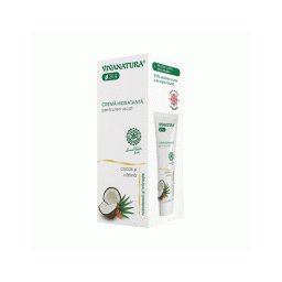 Crema de fata hidratanta pentru ten uscat cu extract de cocos si catina 75ml VIVA NATURA