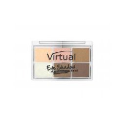 Paleta 6 farduri de pleoape i love it 021 adventure 8.5gr VIRTUAL EYE SHADOW
