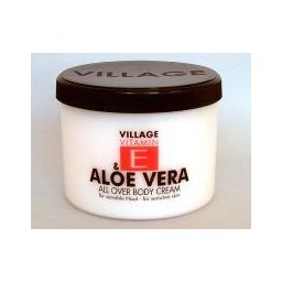 Crema de corp cu aloe vera si vitamina e 500ml VILLAGE COSMETICS