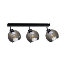 Spot UNO 3xE27/60W/230V negru