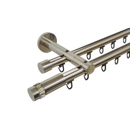 Galerie dubla PRINDERE PERETE suport universal TEAVA PROFIL -XANTOS /19 -INOX