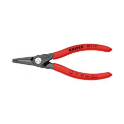 Cleste de mare precizie KNIPEX pentru inele de siguranta interioare in alezaje O12-25 mm, 140 mm, fabricat in Germania 48 11 J1