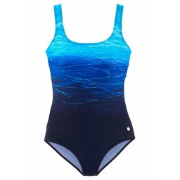 LASCANA Costum de baie întreg albastru / albastru marin / albastru aqua