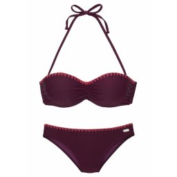 BUFFALO Costum de baie două piese mov vânătă