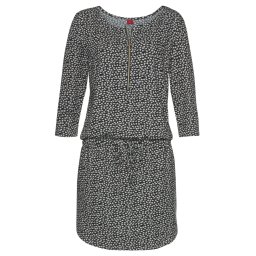 s.Oliver Rochie de vară crem / negru