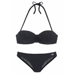 BUFFALO Costum de baie două piese negru