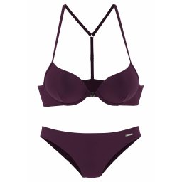 Bruno Banani Costum de baie două piese mov zmeură