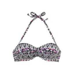 LASCANA Sutien costum de baie 'Yuca' negru