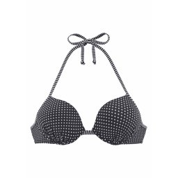s.Oliver Sutien costum de baie 'Avni' negru / alb
