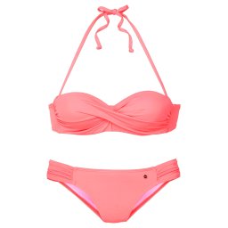 s.Oliver Costum de baie două piese portocaliu caisă