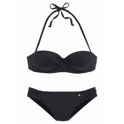 s.Oliver Costum de baie două piese negru
