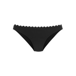 LASCANA Slip costum de baie 'Scallop' negru