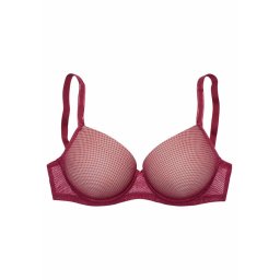 LASCANA Sutien 'Invisible Pink' roșu