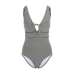 s.Oliver Costum de baie întreg negru / alb
