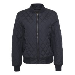 Urban Classics Geacă de primăvară-toamnă 'Diamond Quilt' bleumarin