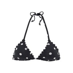 LASCANA Sutien costum de baie negru / alb