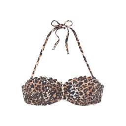 LASCANA Sutien costum de baie maro