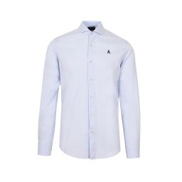 Scalpers Cămașă bleumarin / albastru deschis