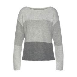 LASCANA Pulover gri deschis / gri închis