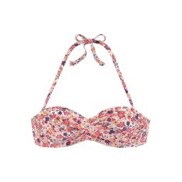 JETTE Sutien costum de baie verde / lila / portocaliu / roz