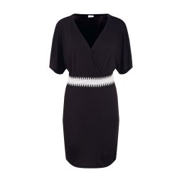 LASCANA Rochie negru / alb