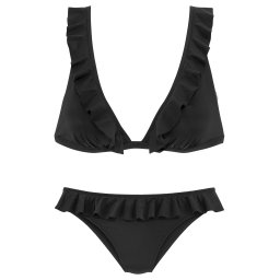 s.Oliver Costum de baie două piese negru