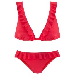 s.Oliver Costum de baie două piese roșu