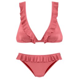 s.Oliver Costum de baie două piese roșu pepene