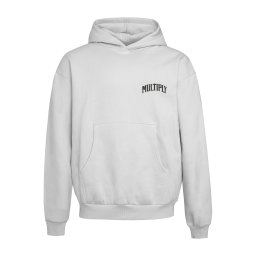 Multiply Apparel Bluză de molton gri / negru