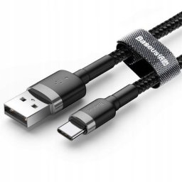 Cafule CATKLF-CG1 USB 2.0 - USB type C ; 2m; grey and black color