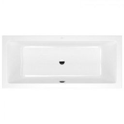 Cada dreptunghiulara Villeroy & Boch Targa Plus Solo 180x80cm, alb alpin