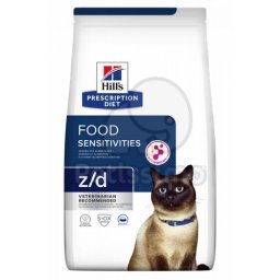 Hill's Prescription Diet z/d Food Sensitivities hrana uscata pentru pisici 1,5 kg