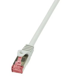 Cablu patchcord gembird, logilink, S/FTP PIMF, CAT6, PrimeLine 15m, gri
