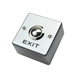Buton de acces aplicabil metalic, 53 x 53 x 26mm, Z53