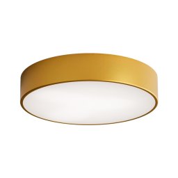 Plafonieră pentru baie cu senzor CLEO 3xE27/24W/230V pr. 40 cm auriu IP54