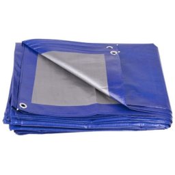 Prelata impermeabila cu inele, 4.9x7.9 m, PE, 140 g/mp, 40 mp GartenVIP DiyLine