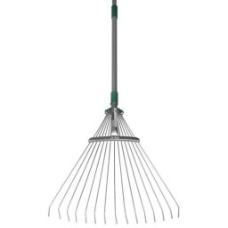 Grebla pentru frunze, gradina, coada telescopica, 15 dinti GartenVIP DiyLine