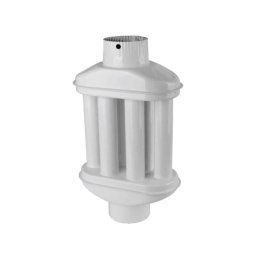 Recuperator de caldura emailat 120x500x0.4 alb