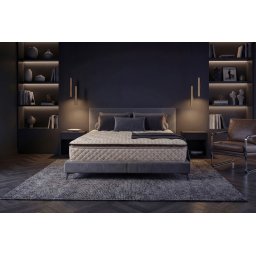 Saltea Ortopedica Bedora Intense Memory 160x200 cm, 7 zone, memory foam, arcuri invelite, 27 cm, medie, husa antialergica