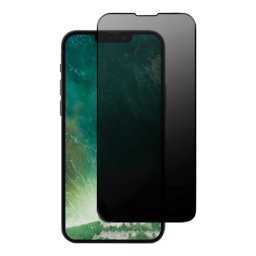 Folie Sticla Tempered Glass iPhone 14 Plus 6.7 Full Glue Fullcover Black Privacy