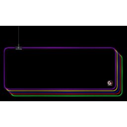 Mousepad MP-GAMELED-L Black