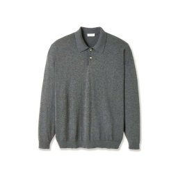 AMERICAN VINTAGE Polo MMARC18AH22 anthracite chine