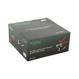Set reglaj nivel placi ceramice cleste, pene,cleme