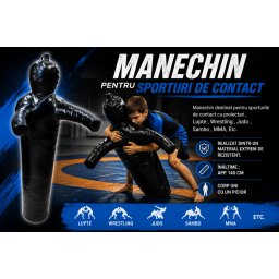 Manechin lupte seniori si juniori 140 cm inaltime