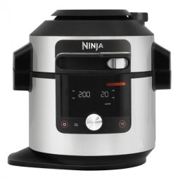 Aparat de gatit cu abur Multicooker Ninja OL750EU Food 14 în 1 1760W 7.5L 14 programe otel inoxidabil Negru