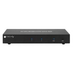Switch Techly IDATA DP-KVM2 KVM switch Black