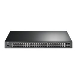 Switch TL-SG3452XP JetStream PoE Switch Managed L2+ Gigabit Ethernet (10/100/1000) Power over Ethernet (PoE) 1U Black